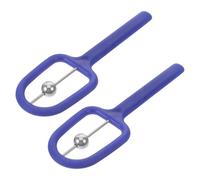 FRCOLOR Allenatore Muscolare Orale a Forma a U 2 Pezzi per Terapia del Linguaggio, Portatile e Leggero, Migliora le Abilità di Alimentazione per Adulti e Bambini