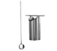 FRCOLOR Apriscatole per Anguria e Melone in Acciaio Inossidabile Argento, Riutilizzabile e Sicuro Bordo a Forma di Anello Rotondo, Utensile Pratico per Cucina Domestica