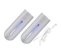 FRCOLOR Asciuga Scarpe Elettrico Antibatterico USB con Funzione Deodorante e Scaldascarpe Portatile per Casa e Dormitorio Design Aggiornato per Asciugatura Rapida e Sicura