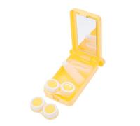 FRCOLOR Astuccio Per Occhiali Custodia Porta Occhiali Da Viaggio Piccolo Contenitore Ermetico Per Occhiali Scatola Per Trasparente Organizer Per