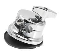 FRCOLOR Base per Gambe Tamburo Tom in Lega di Zinco Argento Supporto per Percussioni, Parte di Ricambio Funzionale per Batteria e Custodia Comoda
