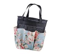 FRCOLOR Borsa da Bagno Pieghevole e Cestino da Doccia Portatile Organizer da Toilette in Rete Adatto per Shampoo Sapone Asciugamano Ecc per Viaggio e Fitness