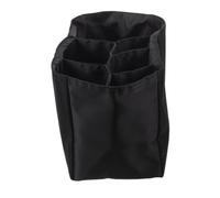 FRCOLOR Borsa Mamma per Accessori Multi Tasche Nero in Nailon Grande Capacità Compatibile e Versatile Ragazzo Ragazza per Uscite come Ospedali, Centri Commerciali o Asilo