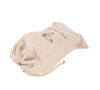 FRCOLOR Borsa per Asciugacapelli in Lino Borsa Portatile per Viaggio Portaoggetti con Coulisse Cartello 22x28 Beige