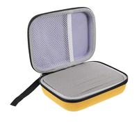 FRCOLOR Borsa Porta Plettro per Chitarra Capacità Grande in Eva e Nailon, Custodia Portatile per Plettri che Previene la Perdita, come Regalo per Studia la Chitarra