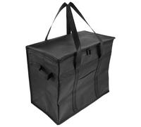 FRCOLOR Borsa Termica Grande per Alimenti Cerniera Borsa della Spesa Isolata Pieghevole Non Tessuto Manico Leggera e Resistente per Cucina e Campeggio