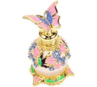 FRCOLOR Bottiglia per Profumo Vuota in Lega da 15ml, Contenitore Elegante e Unico per Oli Essenziali, per Conservazione e Confezionamento di Profumi