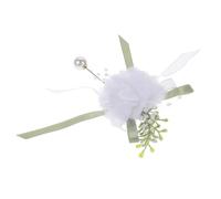 FRCOLOR Bouquet Da Sposa Fiori Per Damigelle Decorazioni Per Feste Wedding Planner Romantici Finti Toppers Accessori Bouquet Da Sposa Boutonniere Per Cerimonia Stoffa