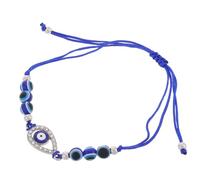 FRCOLOR Braccialetto Occhio del Diavolo Donna in Intrecciate Protettivo Resistente e Stile Unico Adatto per Uso Quotidiano