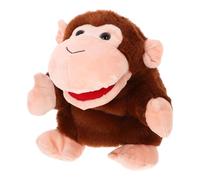 FRCOLOR Burattino Scimmia Peluche Morbido per Interattivi Marionetta Mano Creativa Plush Sicuro con Cotone PP Educativo per Role Play