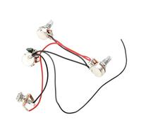 FRCOLOR Cablaggio per Chitarra Elettrica Piccolo e Leggero Kit con Potenziometri e Resistente Danni Facile da Installare per Sostituzione e Riparazione Accessori Chitarra