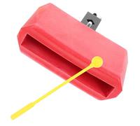 FRCOLOR Campanaccio per Batteria in Plastica e Metallo Supporto per Cow Bell, Facile Installazione e Suono Naturale, Accessorio per Percussioni da Batteria