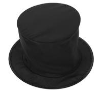 FRCOLOR Cappello Top Hat con Molla per Adulti Cappello da Prestigiatore Elegante e per Feste Spettacoli Masquerade Facile da Conservare e Trasportare