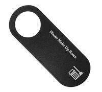 FRCOLOR Cartello da Appendere alla Porta Hotel in Acrilico Resistente Doppia Faccia Non Disturbare Prego Pulire" Gancio per Pomello Segnaletica per Camere Accessorio per Ospitalità e