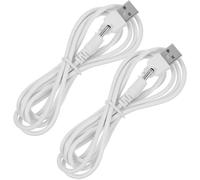 FRCOLOR Cavo di Ricarica USB a Cc 3,5x1,35 Mm da 1,5 M, Caricabatterie Dc Protezione Sovracorrente e Sovratensione, Set da 2 Pezzi per Lampade da Tavolo e Piccoli Elettrodomestici