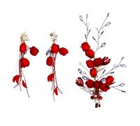 FRCOLOR Cerchietto Da Sposa Dorato Set Da Sposa Per Matrimonio Decorazioni Per Corti Elegante Per La Sposa Per La Festa Della Sposa