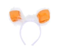 FRCOLOR Cerchietto Di Peluche Orecchie Di Agnello Forma Di Cartone Animato Fascia Per Capelli Morbida e Confortevole Per Feste in Maschera Halloween e Travestimenti Personaggi Dei Cartoni