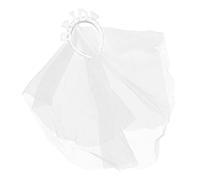 FRCOLOR Cerchietto Perle per Sposa e Addio al Nubilato Realizzato in Materiale di Leggero e Resistente allo Sbiadimento per Matrimoni Banchetti e Feste