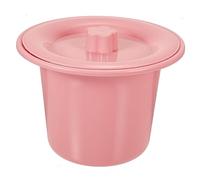 FRCOLOR Ciotola per sputare da notte, per orinatoio, portatile, per bambini, per WC portatile, con coperchio, camera per disabili