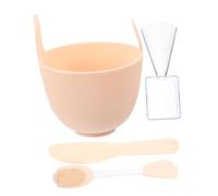 FRCOLOR Ciotole in Silicone Per Mescolare Maschere Facciali Accessori Per Maschere Fai Da Te Strumenti Per Miscelare Ingredienti Cosmetici Kit Portatile Per Preparazione Viso