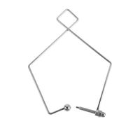 FRCOLOR Clip per Agopressione in Acciaio Inox 304, Strumento Compatto per Massaggio e Automassaggio di Punti di Pressione su Schiena, Gambe e Vita, Dispositivo Ergonomico per Sollievo