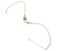 FRCOLOR Collana Serpente per Ragazze Chic Moda Regolabile Perle Finte Delicata e Adatta Tutte le Occasioni