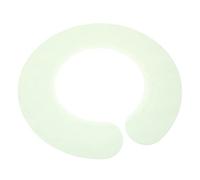 FRCOLOR Collare Protettivo Per Taglio Silicone Mantellina Per Parrucchieri e Uso Domestico Leggera e Confortevole Protegge Da Macchie e Spruzzi Durante Colorazione e Acconciature