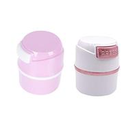 FRCOLOR Contenitore Per Colla Per Ciglia in Abs Di Qualità Contenitore Per Colla Per Ciglia Set Di Barattoli A Tenuta Stagna