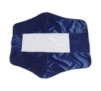 FRCOLOR Copertura Antipioggia per Bici Elettrica e Scooter, Telo Oxford Blu Finestra Trasparente, Protezione Antipolvere e Solare per Pannello di Controllo Manubrio, Compatibile
