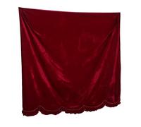 FRCOLOR Copertura Antipolvere per Pianoforte in Pleuche Resistente con Bordatura Macramè Elegante Riutilizzabile e Lavabile Protezione Completa per Pianoforti Diritti e Verticali