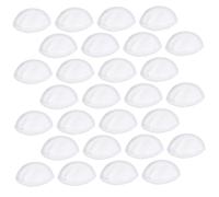 FRCOLOR Coppette Assorbilatte Monouso Ultrasottili e Traspiranti, 100 Pezzi, Non Tessuto Bianco, Confortevoli e Assorbenti per Allattamento Autunnale e Invernale