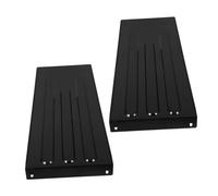 FRCOLOR Copri-cuscinetti per Copri-piedi per Facili da Installare Protezione di Sicurezza Accessori per Elettrica Nero