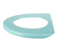 FRCOLOR Copriwater Pieghevole in Plastica Portatile Antiscivolo con Imbottitura Ergonomica, Riduttore per Vasino da Viaggio e Adulti, Accessorio Bagno Igienico per Bagni Pubblici