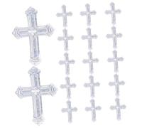 FRCOLOR Coriandoli da Tavola a Croce 90g per Decorazioni Battesimo e Prima Comunione, Confetti Cerimonia Religiosa Colorati, Decorazione da Tavolo per Matrimoni e Feste Sacre