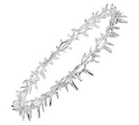 FRCOLOR Corona di Spine per Feste, Metallo Argento, Unisex, Lunga Durata | Gioielli Rinascimentali per Donne, Accessori Rinascili, Corona per Festa di Compleanno, per Matrimoni