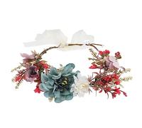 FRCOLOR Coroncina per Sposa Accessori Eleganti per Cerimonie Cerchietto Realistico Ghirlanda per Matrimonio e Speciali Accessorio Moda per Ragazze e Donne