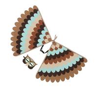 FRCOLOR Costume Gufo in Feltro, Mantello e Maschera Carnevale | Design Realistico, Lavabile e Resistente allo Sbiadimento, per Feste e Spettacoli