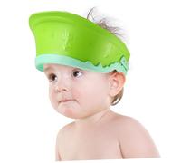FRCOLOR Cuffia Shampoo in Silicone Protettore Orecchie Verde Leggera e Regolabile per Bagno e Lavaggio Capelli Anni