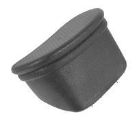 FRCOLOR Cuscino per Lavaggio Chioma Imbottito in Pelle Artificiale Nero, Supporto Collo Confortevole e Pratico per Salone Parrucchiere e Lettino Estetico