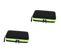 FRCOLOR Custodia Per Rasoio 2 Pezzi Custodia Per Rasoio Contenitore Per io In Eva Per io Staffa Scatola Di Immagazzinaggio Con Cerniera