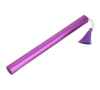 FRCOLOR Custodia Tubo Portaoggetti Yangqin Grande in Lega Viola, Contenitore Per Parti Strumenti Dulcimer, Supporto Resistente e Stabile Per Uso Professionale