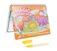 FRCOLOR da Colorare Riutilizzabile per Penna Invisibile Gioco Educativo per Sviluppo Abilità Linguistiche e Tema Dinosauri