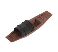 FRCOLOR Decorazione Micro Paesaggistica Barca in Miniatura in Plastica Resistente 9 CM, Ornamentale a Tema Spiaggia per Casa delle Bambole e Tavolo di Sabbia, Accessorio da Collezione per