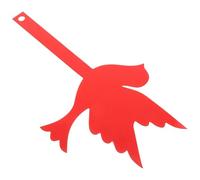 FRCOLOR Decorazione per Cassetta Postale in Ferro a Forma di Volatile Rossa, Resistente alle Intemperie, Compatta e Creativa, in Famiglia