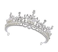 FRCOLOR Di Nozze Di Strass Accessori Per La Sposa Coperto Del Matrimonio Fascia Da Sposa Della Sposa Diadema Per La Sposa La Sposa Sarà La Tiara Corone Lega Di Zinco Argento