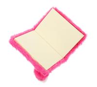 FRCOLOR Diario Peluche con Copertina Morbida Forma Coniglietto per Bambine Taccuino Portatile Adorabile e Soffice Notebook per Scrivere Pensieri e Segreti Regalo per Ragazze