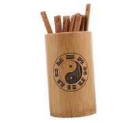 FRCOLOR Divinatori I Ching con Secchiello Bamboo Kit Portatile per Precisa della Fortuna Strumento Educativo Feng Shui per e Decisioni Accurate