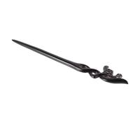 FRCOLOR Ebony Handmade Hair Stick Hollow Engraved Wooden Chopstick For Women Elegant Chinese Style Hair Accessory For Buns And Ancient Hairstyles And Easy To Use