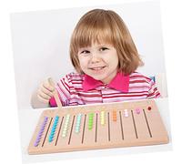 FRCOLOR Educativo per Controllo Penna Sviluppo Abilità Manuali e Riconoscimento Superficie Liscia e Sicura per