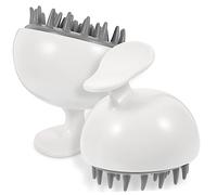 FRCOLOR Esfoliante Compatto Per Il Cuoio Capelluto Spazzola Per Il Cuoio Capelluto Raschietto Per Il Quotidiano Formato Da Viaggio